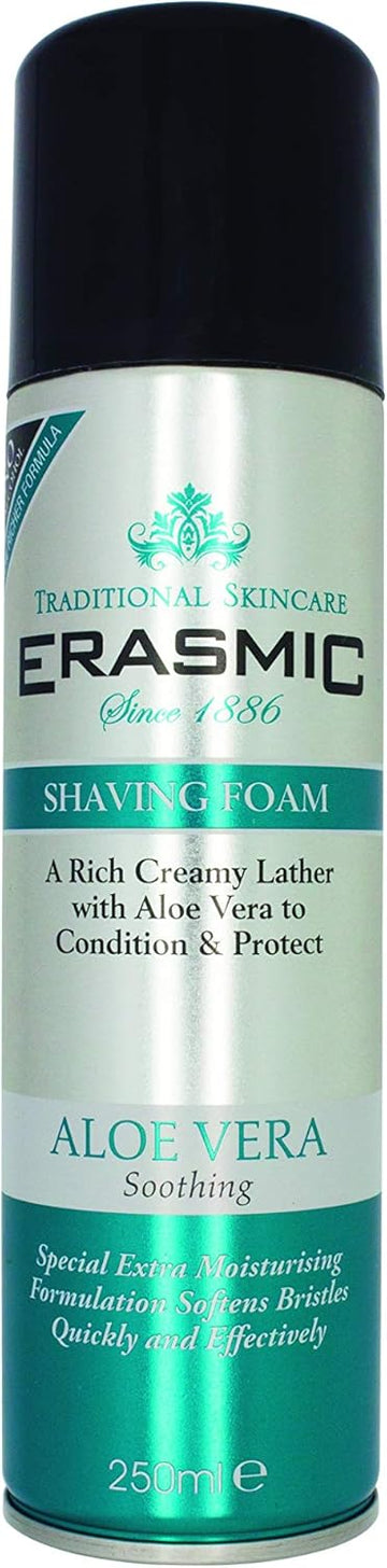 Erasmic Shave Foam 300Ml Aloe