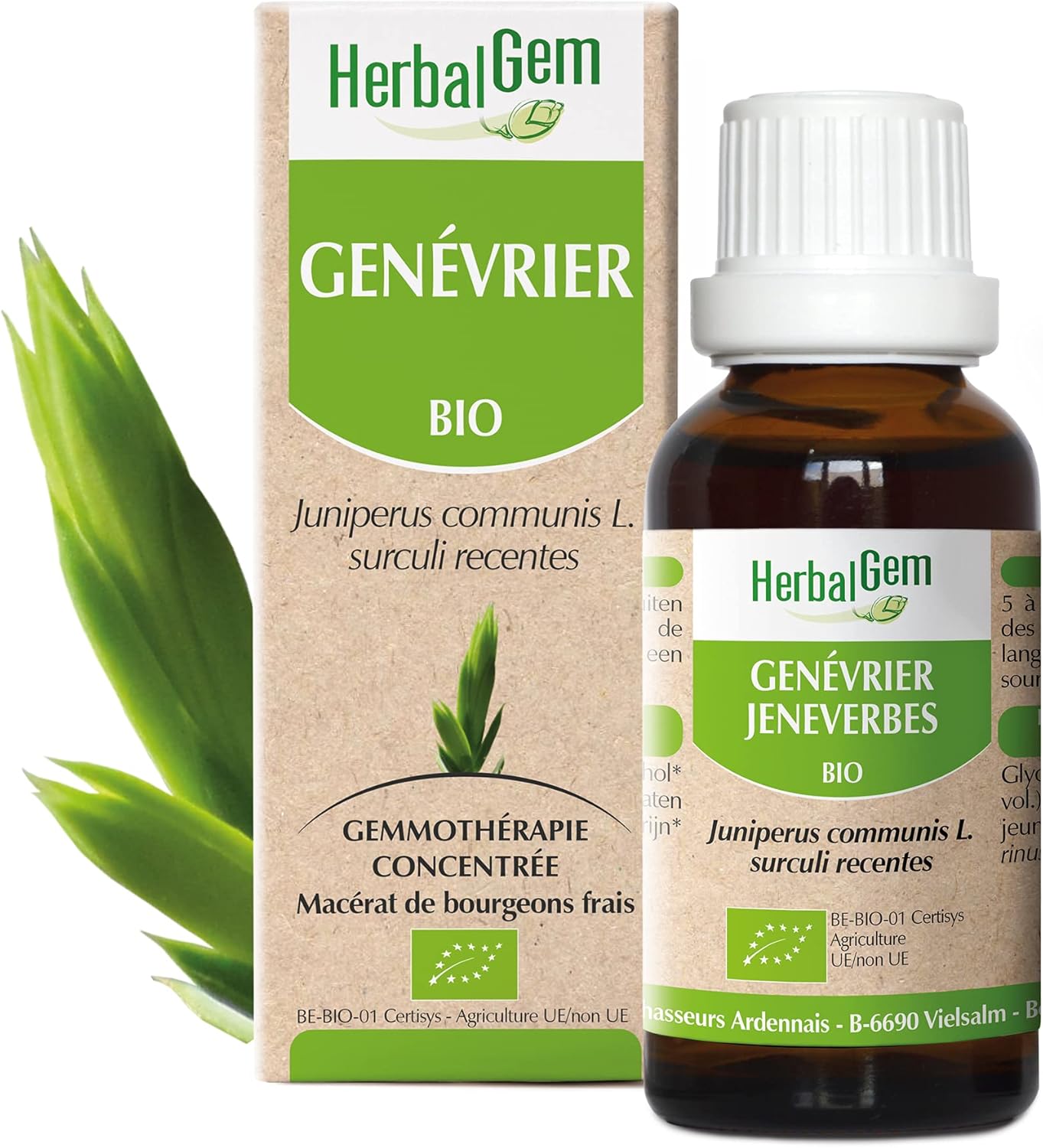 Herbalgem Organic Juniper 30Ml