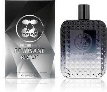 Pacha Ibiza Perfumes - Be Insane Black, Eau De Toilette For Women - Sexy, Femenine And Charming Fragance - Floral And Fruity Notes - Ideal For Day Wear - 80 Ml