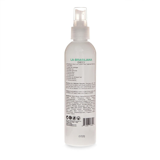La-Brasiliana Dieci All-In-One Instant Hair Treatment - 8.45 Fl.Oz