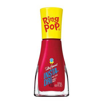 Sally Hansen Insta-Dri®, Ring Pop Very Cherry Jelly, Quick Dry, Long Lasting, Streak-Free Shine, Red Nail Polish