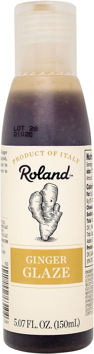 Roland Foods Balsamic Glaze, Ginger, 5.07 Ounce