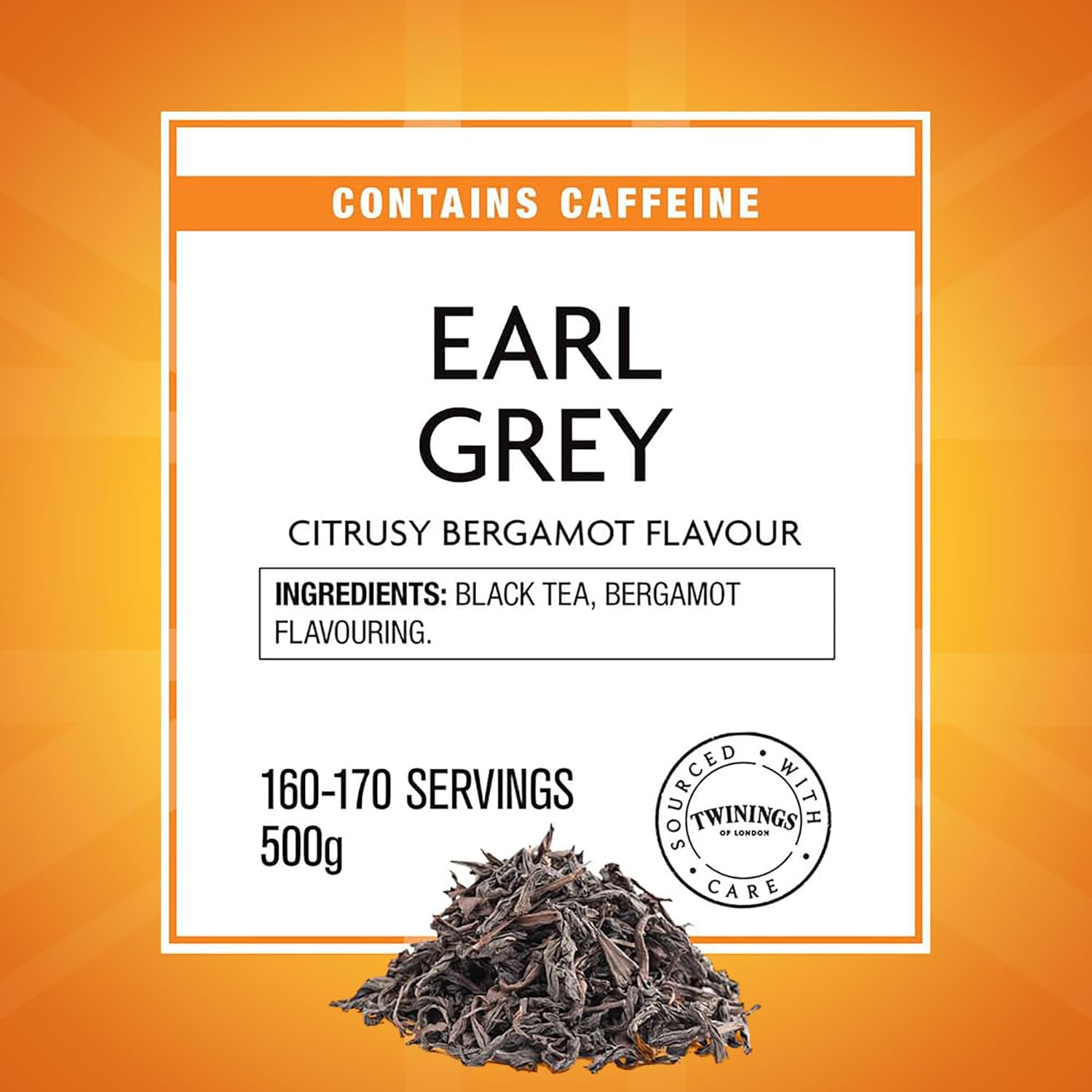 Twinings Earl Grey Loose Leaf Black Tea, 17.64 Ounce (500g) Tin, Caffeinated, Enjoy Hot or Iced