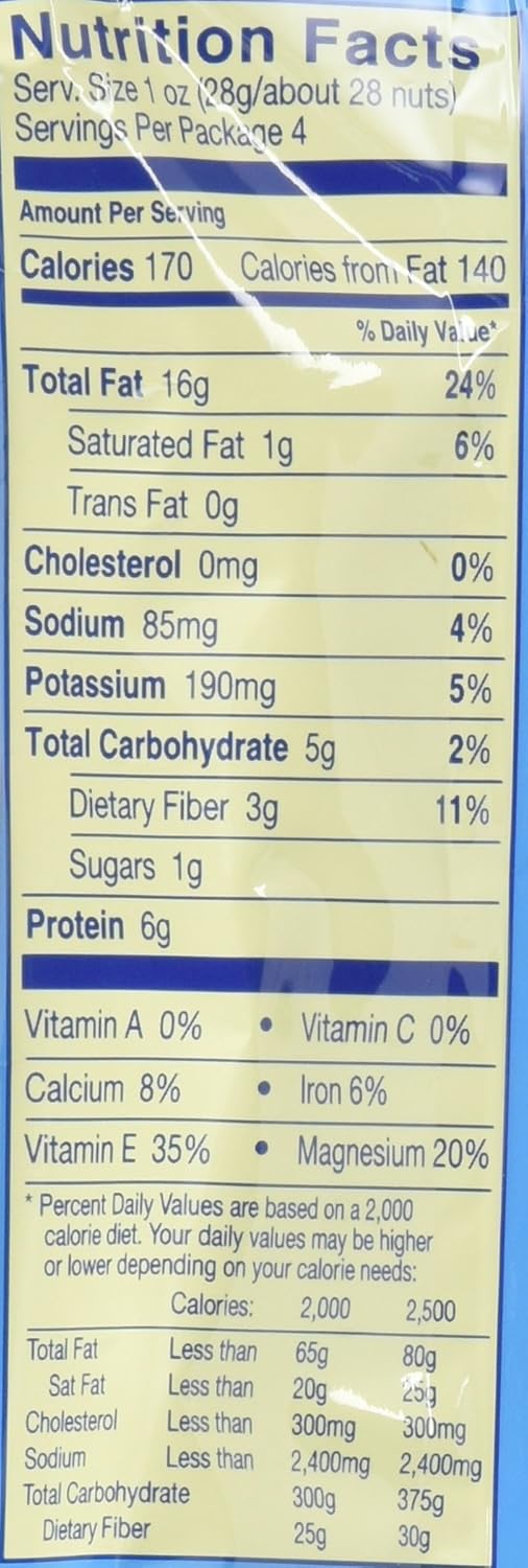 Blue Diamond Almonds, Roasted Salted, 4 Oz, 12 Count