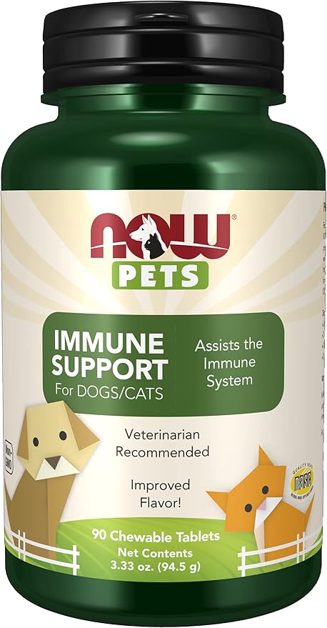 Pets Immune Support 90 Tabs By Now Foods
