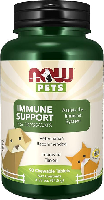 Pets Immune Support 90 Tabs By Now Foods