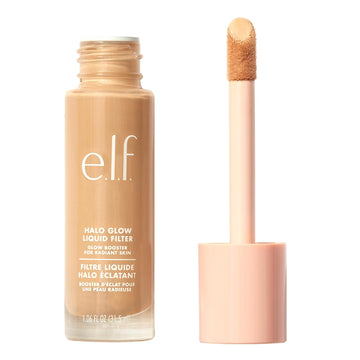 E.L.F. Halo Glow Liquid Filter, Complexion Booster For A Glowing, Soft-Focus Look, Infused With Hyaluronic Acid, Vegan & Cruelty-Free