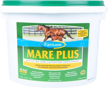 Farnam Mare Plus Gestation & Lactation Supplement 5 Pounds, 40 Day Supply