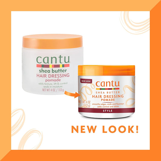 Cantu Hair Dressing Pomade With Shea Butter, 4 Ounce