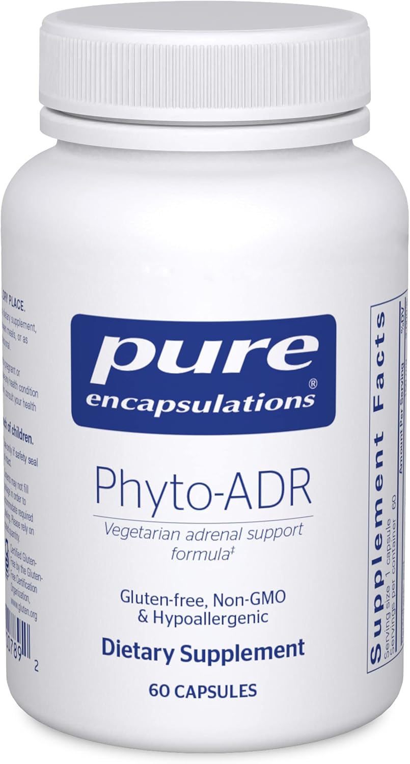 Pure Encapsulations Phyto-Adr | Vegetarian Adrenal Support Formula* | 60 Capsules