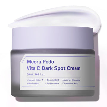 Sungboon Editor Meoru Podo Vita C Brightening Cream | Facial Moisturizer For Brightening, Correcting Blemishes, Soothing | Vitamin C, Niacinamide, Hyaluronic Acid, Cica | Korean Skincare