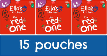 Ella'S Kitchen The Yellow One Smoothie Fruits Multipack 3 X 90 G (Pack Of 5)