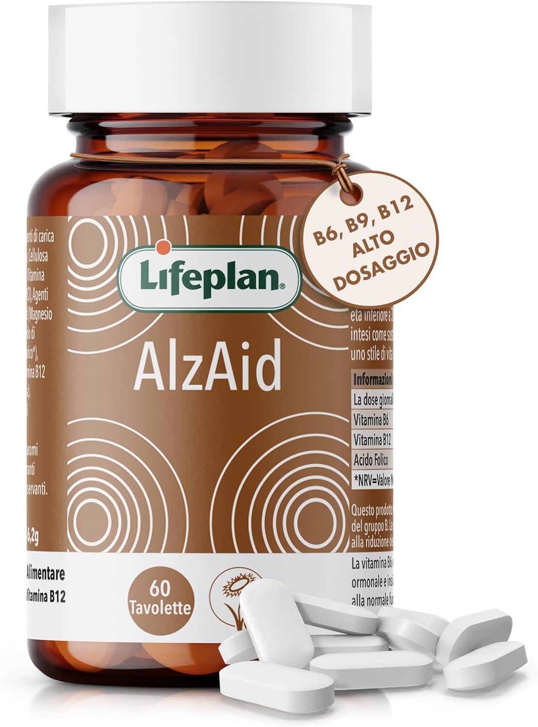 Lifeplan Alzaid 6-9-12 B Complex 60 Tablets