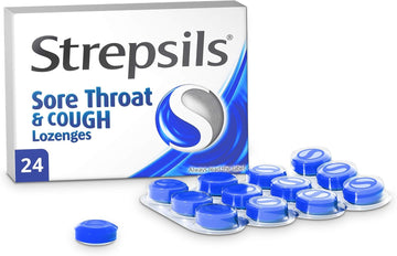 Strepsils Sore Throat And Cough, Pack Of 24