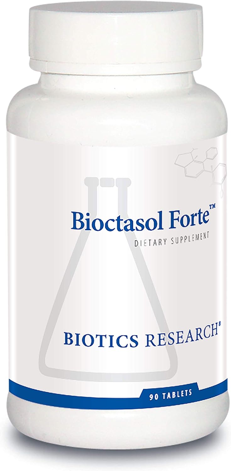 Biotics Research Bioctasol Forte Muscle and Nerve Support, Octacosanol 6,000 mcg, Exercise Performance, Athletic Stamina, Strength and Endurance, SOD, Catalase 90 Tabs