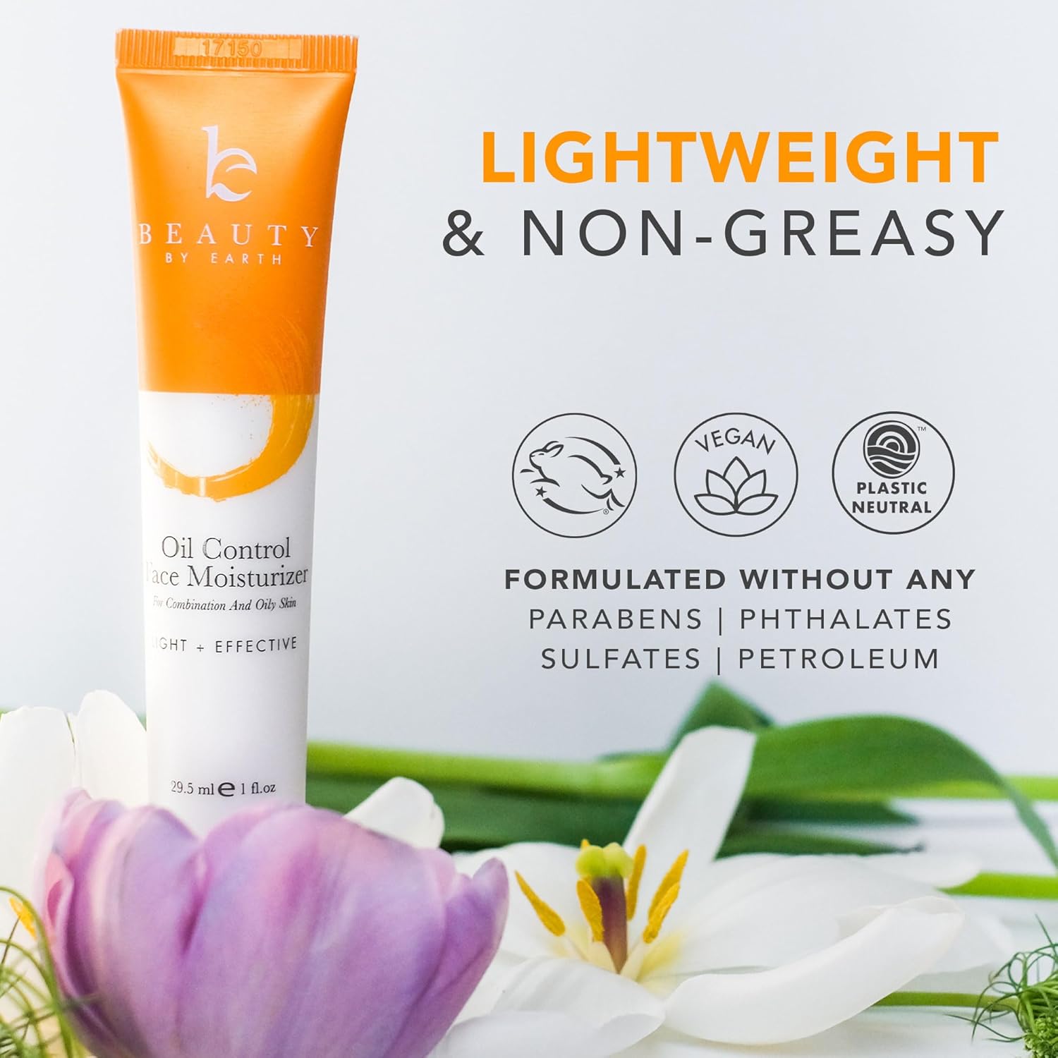 Oil Control Face Moisturizer - Usa Made With Natural & Organic Ingredients, Lightweight And Mattifying Moisturizer For Oily & Acne Prone Skin, Face Cream With Niacinamide And Hyaluronic Acid : Beauty & Personal Care