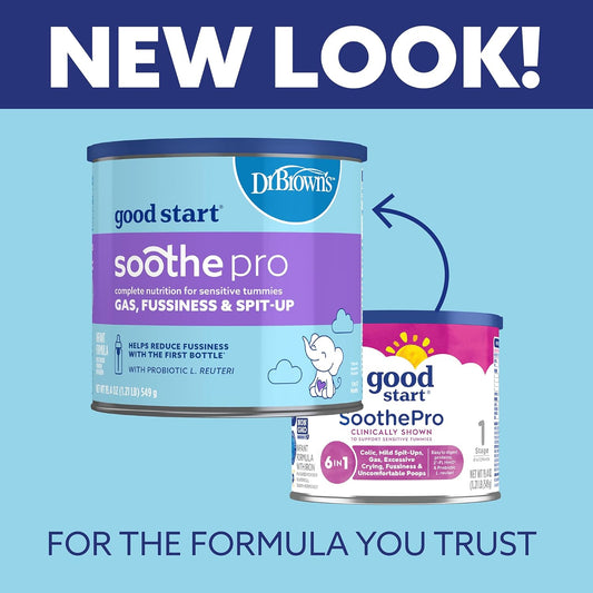 Gerber Good Start Baby Formula Powder, Soothepro Comforting Probiotics, Stage 1, 30.6 Ounce (Pack Of 1)