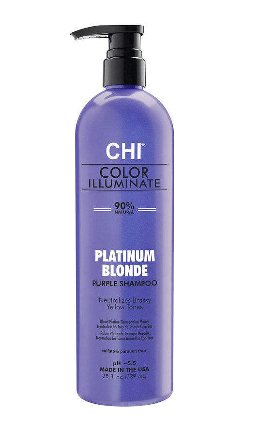 CHI Color Illuminate Shampoo Platinum Blonde, 25 fl oz : Beauty & Personal Care