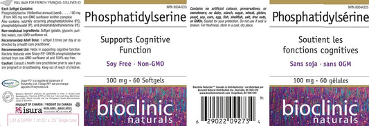 Phosphatidylserine 100Mg 60 Gels