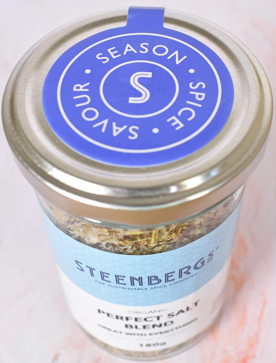 Steenbergs Organic Perfect Salt Blend Large Jar - 180G