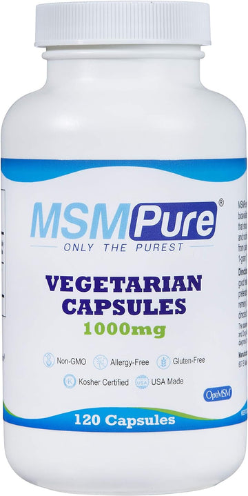 Kala Health Msmpure Vegetarian Capsules, 120 Count, Made With Organic