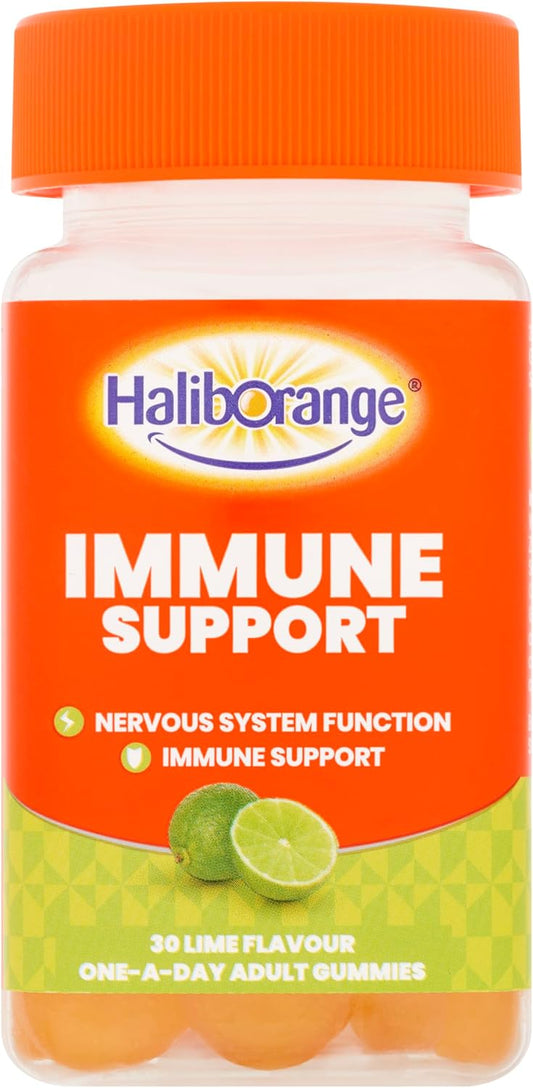 Haliborange Adult Immunity Support - 30 Lime Gummies : Amazon.co.uk: Health & Personal Care