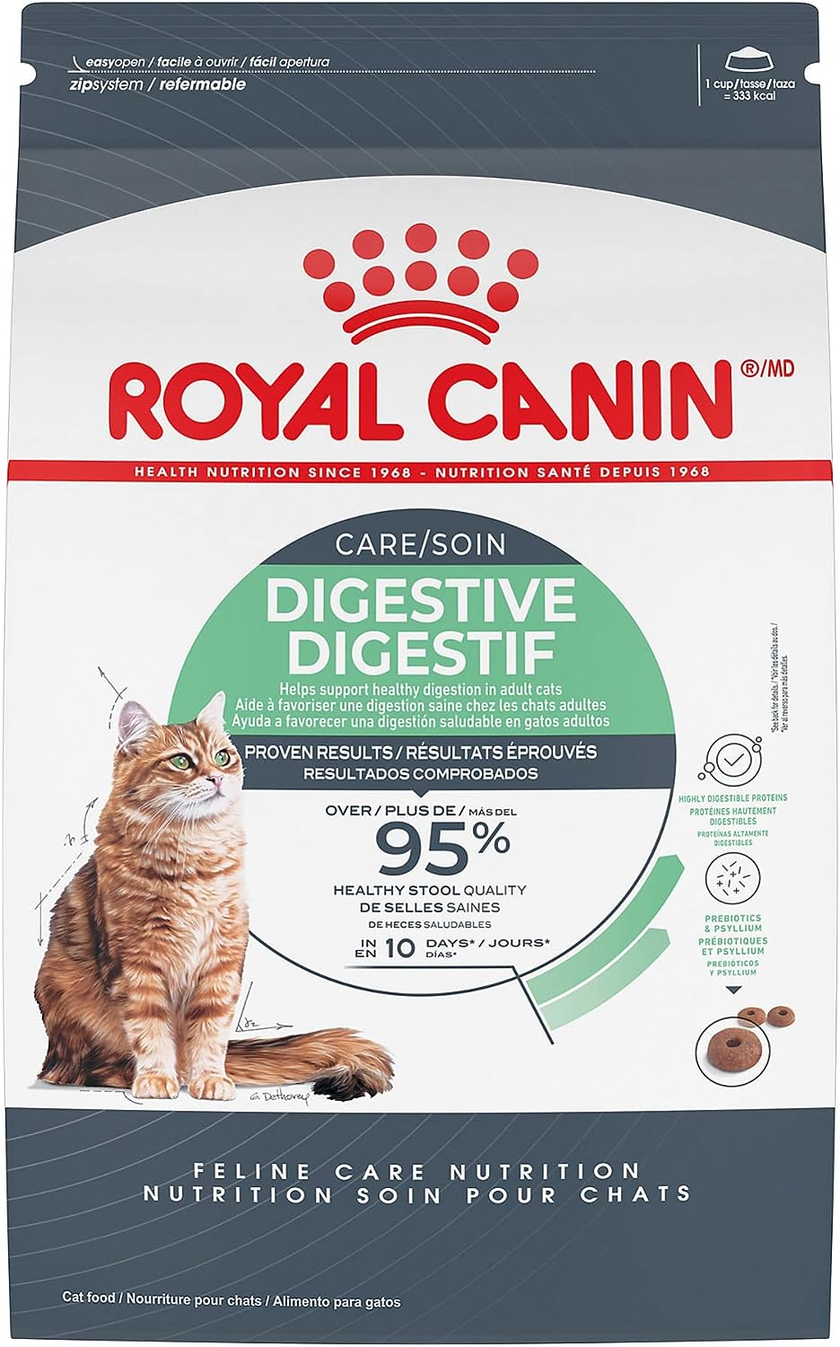 Royal Canin Digestive Care Dry Cat Food, 6 lb bag