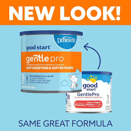 Gerber Good Start Baby Formula Powder, Gentlepro, Stage 1, Non Gmo, 32 Ounce (Package May Vary) For 0 -12 Months
