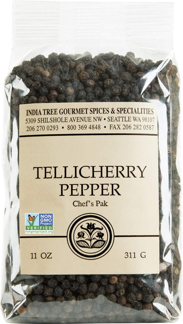 India Tree Tellicherry Pepper, 11 Ounce