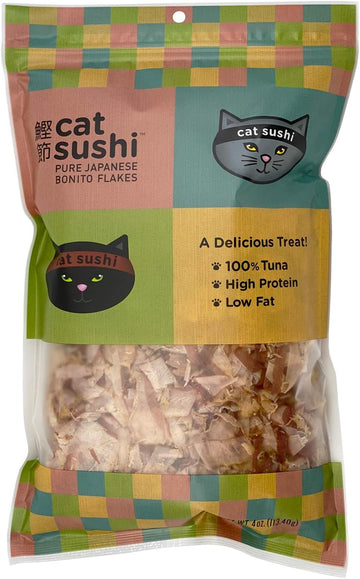 Cat Sushi Bonito Flakes, Classic Cut, Value Size, 4 oz