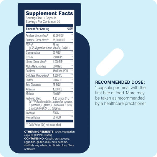 Critical Digestion - Digestive Enzymes For Women And For Men With Probiotics - High Potency Support For Digestion - Digestive Health – Enzimas Digestivas Y Probioticos - 90 Capsules