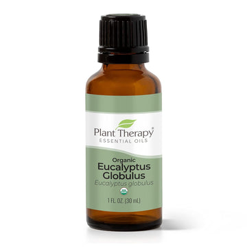 Plant Therapy Organic Eucalyptus Globulus Essential Oil 100% Pure, Usda Certified Organic, Undiluted, Natural Aromatherapy, Therapeutic Grade 30 Ml (1 Oz)