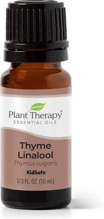 Plant Therapy Thyme Linalool Essential Oil 10 Ml (1/3 Oz) 100% Pure, Undiluted, Therapeutic Grade