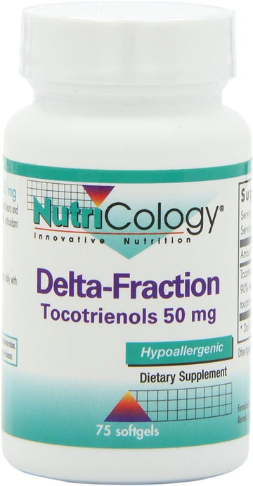 Nutricology Delta-Fraction Tocotrienols, 50mg Softgels, 75-Count