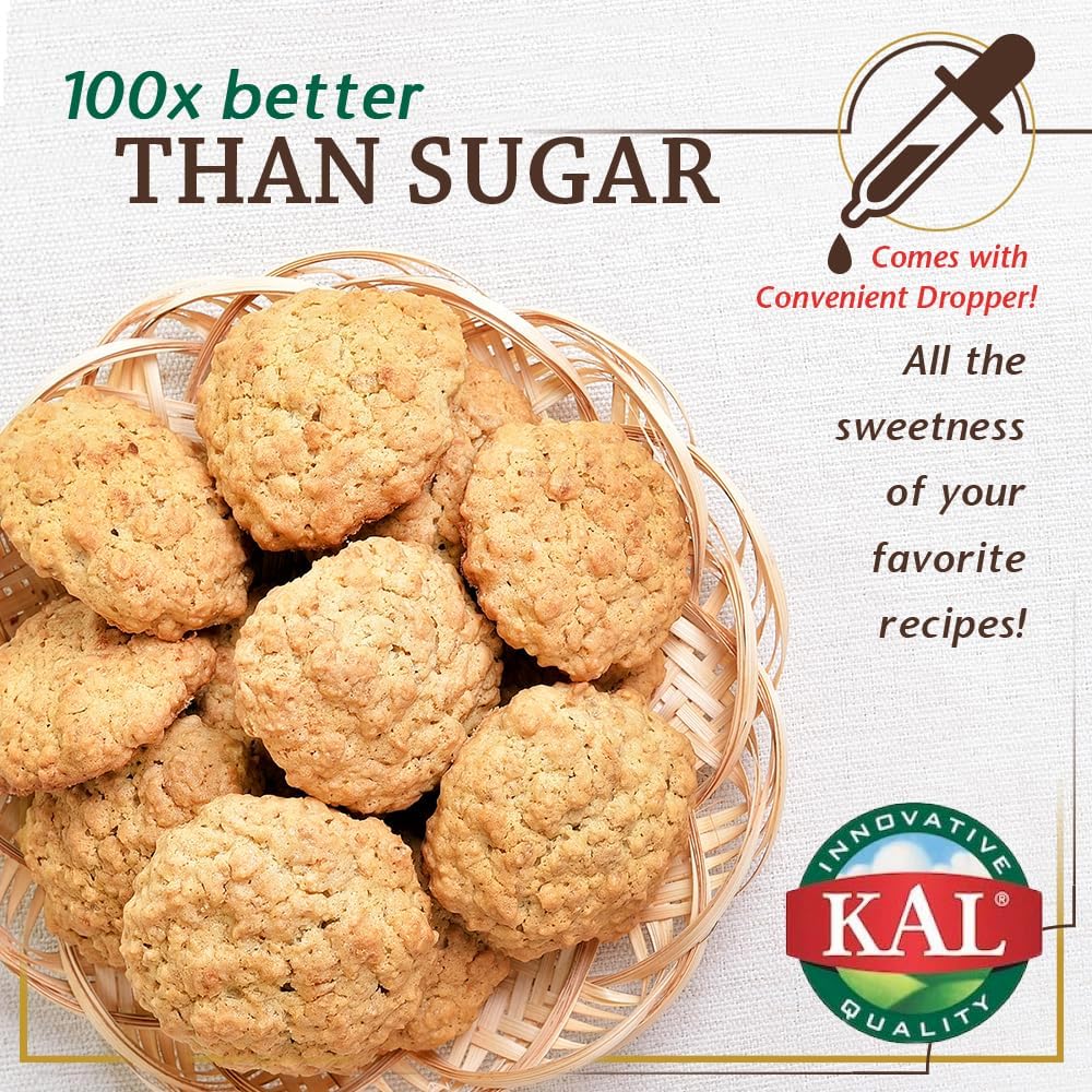 Kal Pure Stevia Extract, Coconut, 1.8 Fluid Ounce : Grocery & Gourmet Food