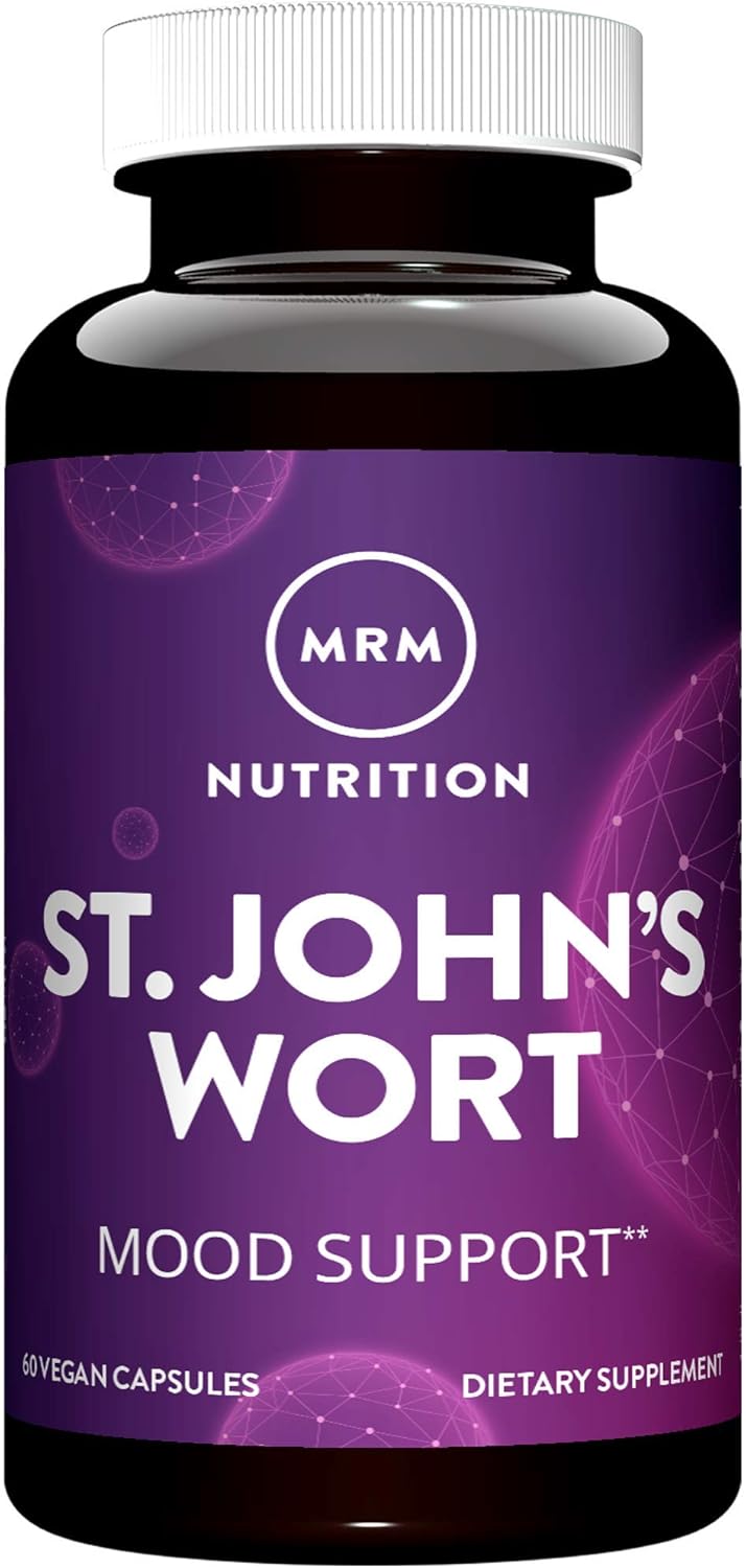 Mrm Nutrition St. John’S Wort | 0.3% Hypericin 450Mg | Mood + Well-Being Support | Gluten-Free + Vegan | 60 Capsules