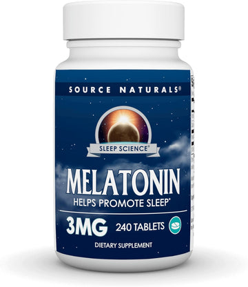 Source Naturals Melatonin 3 Mg - 240 Tablets