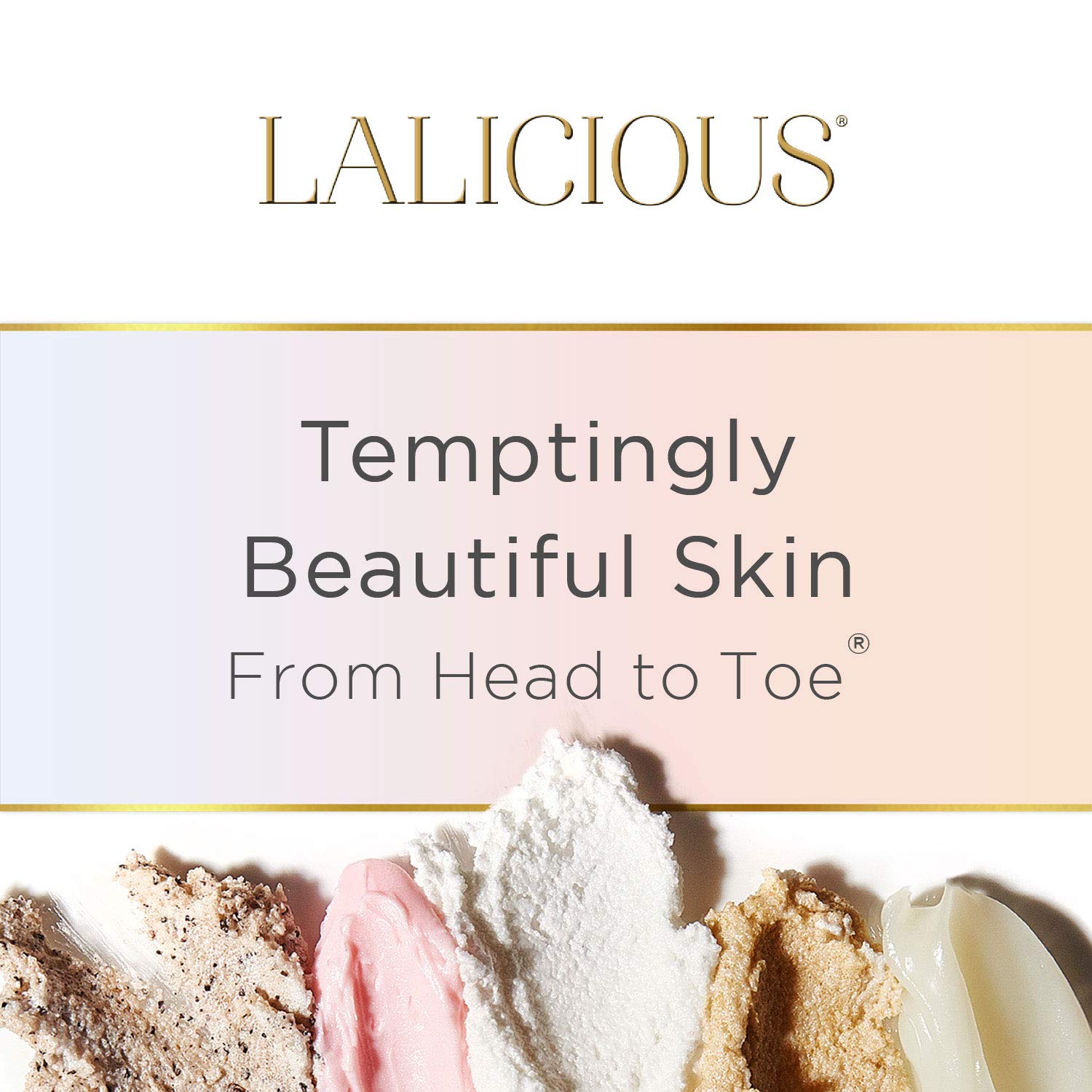 Lalicious Sugar Lavender Sugar Scrub, Exfoliating Body Scrub, Moisturizing Extraordinary Whipped Body Exfoliator, Gentle Exfoliating Body Scrubber Exfoliator For Radiant Skin, No Parabens - 16Oz : Beauty & Personal Care