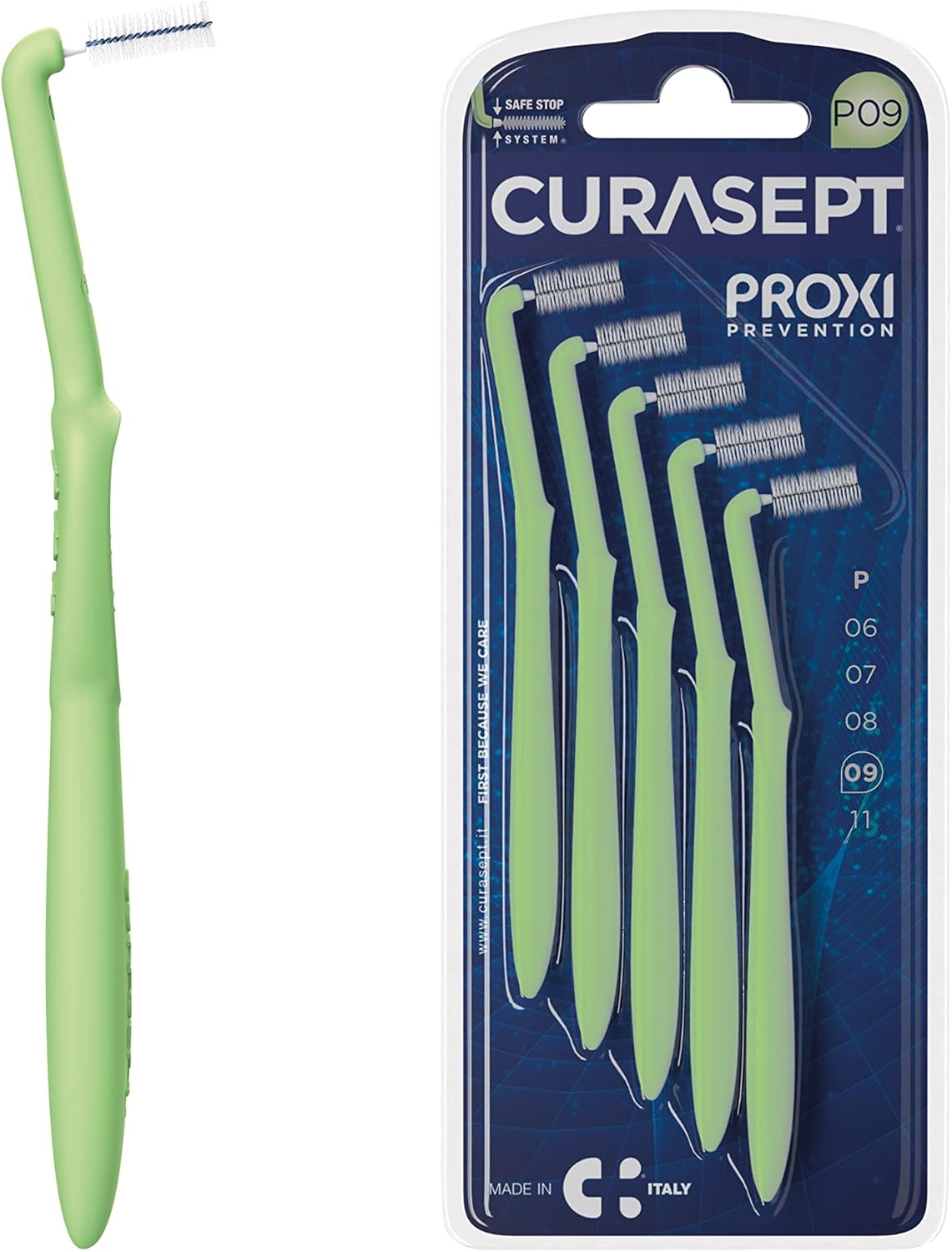 Curasept Proxi Angle Interdental Brushes P09 X5