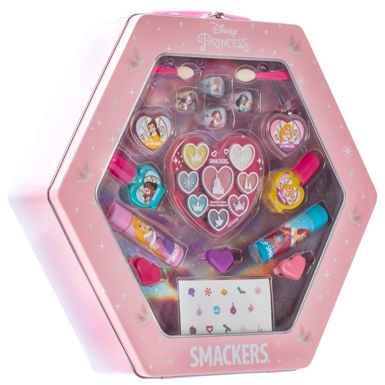 Lip Smacker Smackers Disney Princess Royal Makeup Case : Beauty & Personal Care