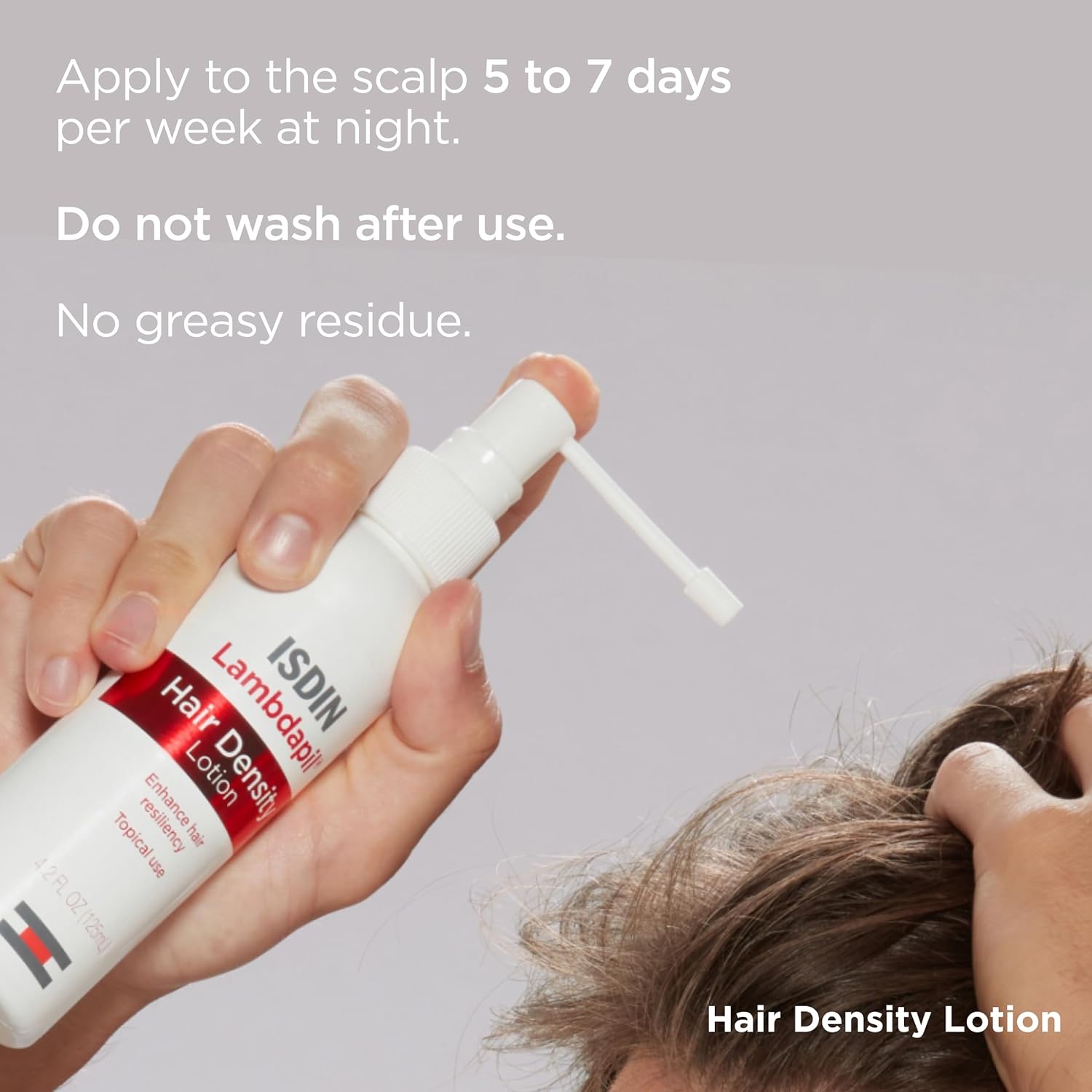 Isdin Lambdapil Hair Loss Lotion To Strengthen Hair 4.2 Fl. Oz. : Beauty & Personal Care