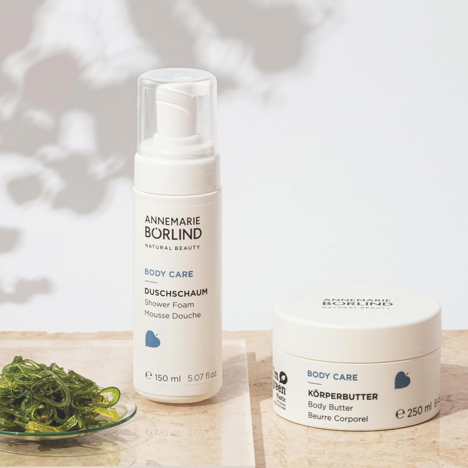 Annemarie Börlind - Body Care Body Butter - Nourishing, Revitalizing & Moisturizing Skin Care, With Plant-Based Extracts & Botanical Hyaluronic Acid, Vegan, 8.45 Fl. Oz. : Beauty & Personal Care