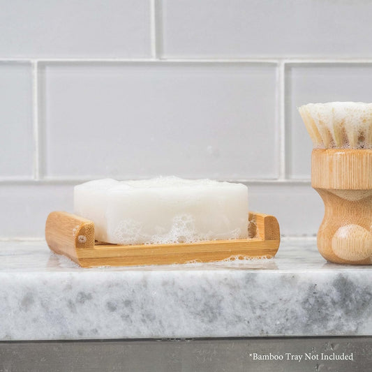 Tieralia Handcrafted Dish Bar Soap - Plant-Based, Zero Waste, Vegan Soap, Unscented Soap, Dish Soap - 5.64oz (Dish Bar Soap)