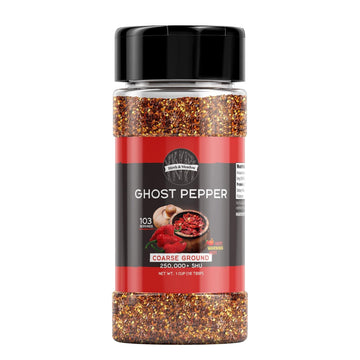 Birch & Meadow, Ghost Pepper Flakes, 250,000+ Shu, Extremely Hot Bhut Jolokia Chile Peppers (1.8 Ounce)