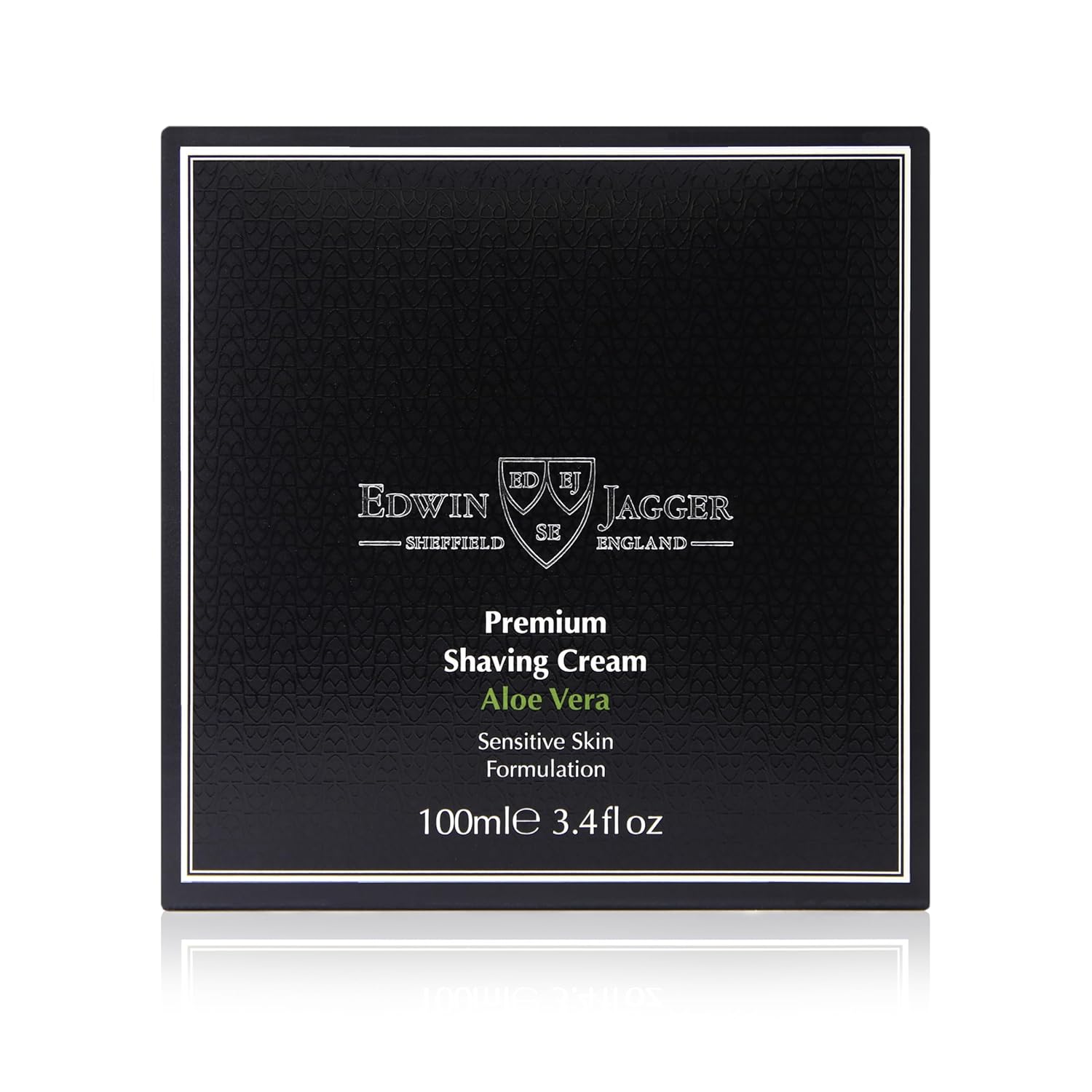 Edwin Jagger 99.9% Natural Premium Shaving Cream, 100Ml Tub - Aloe Vera, 3.4-Ounce : Beauty & Personal Care