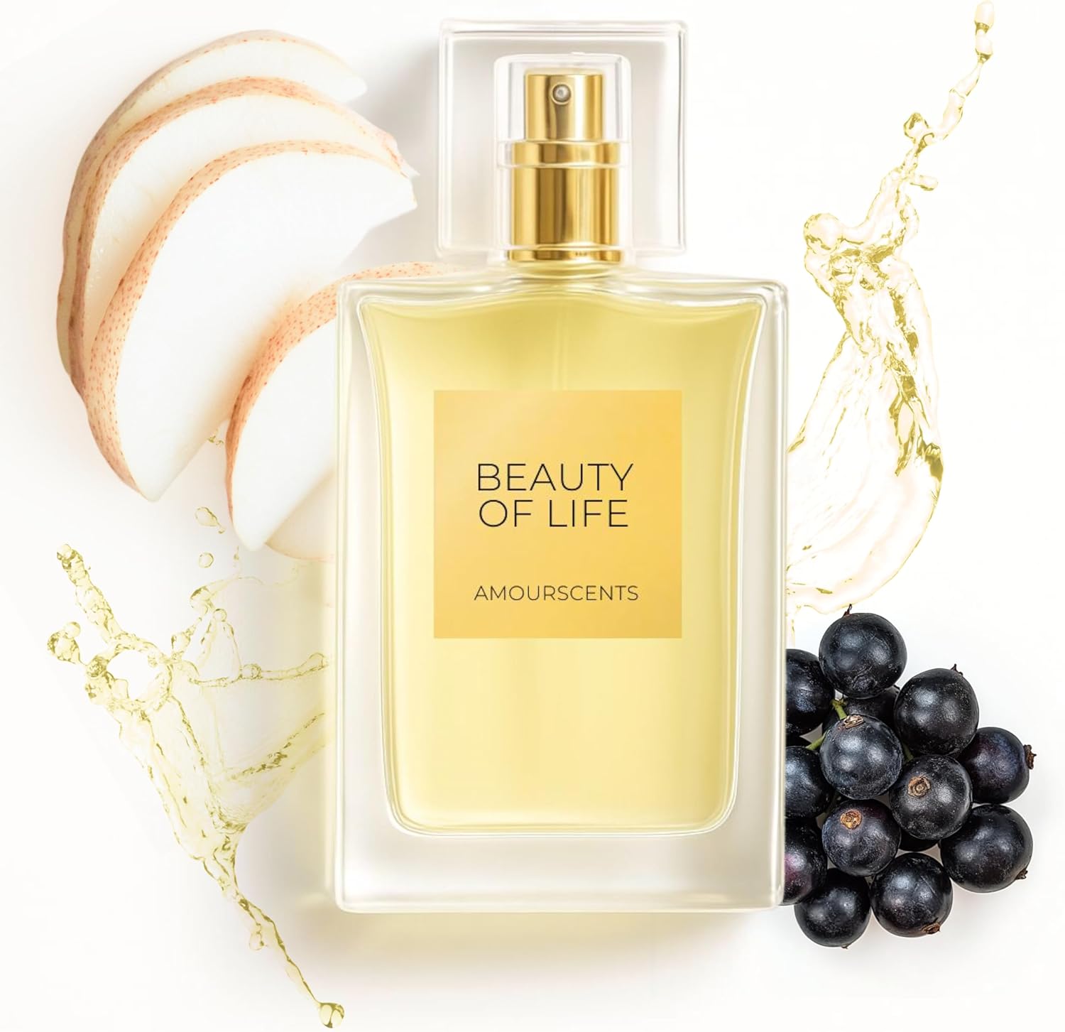 Amour Scents - Le Vi Est Belle Inspired Perfume - Extrait De Parfum For Women, Long Lasting, Sophisticated Luxurious Fragrance - Beauty Of Life (50Ml)