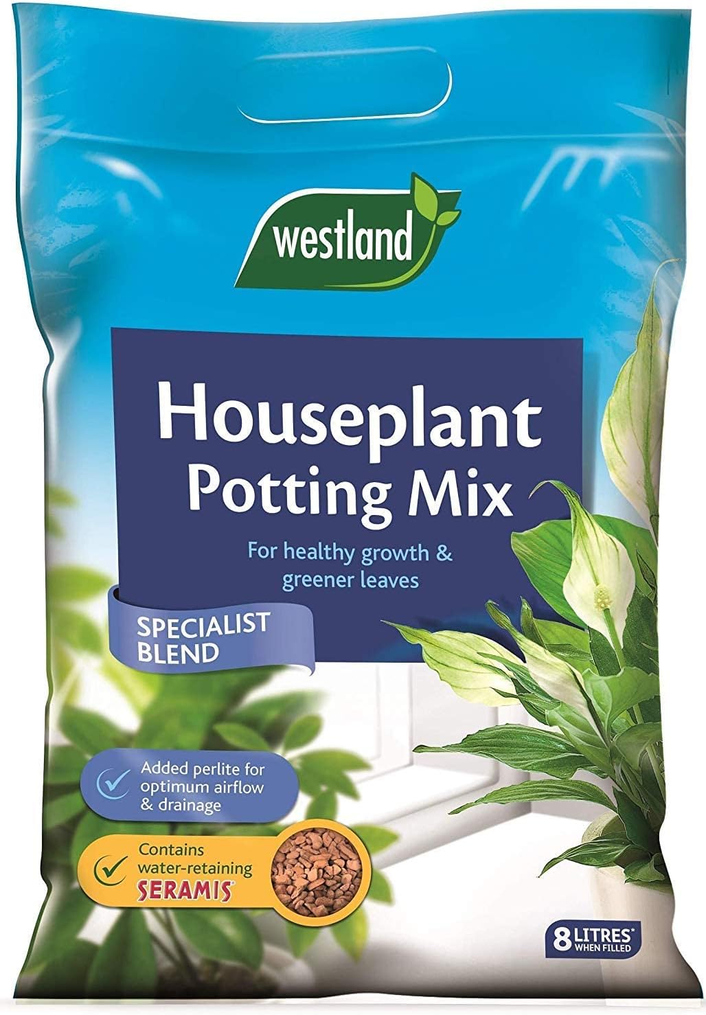 Houseplant Potting Mix (Enriched with Seramis) :Garden