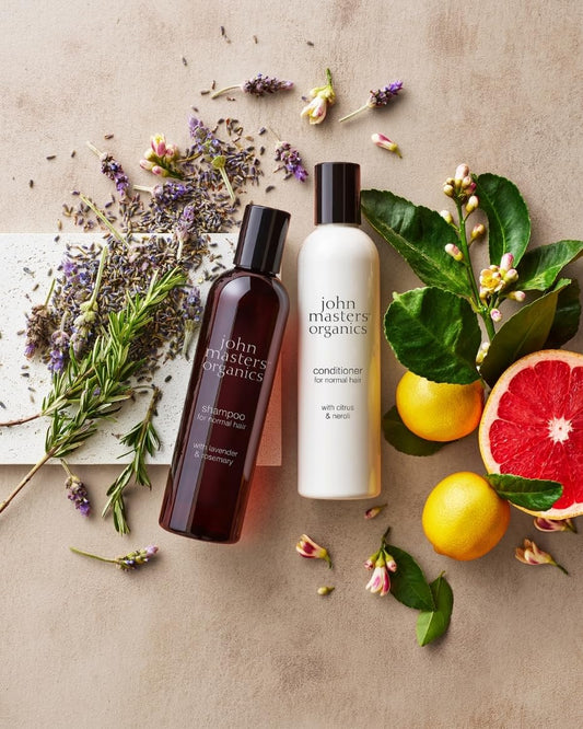 John Masters Organics | Daily Nourishing Shampoo With Lavender & Rosemary | Usda Organic | Purify Scalp | Sulfate Free | Clean Haircare 16 Oz