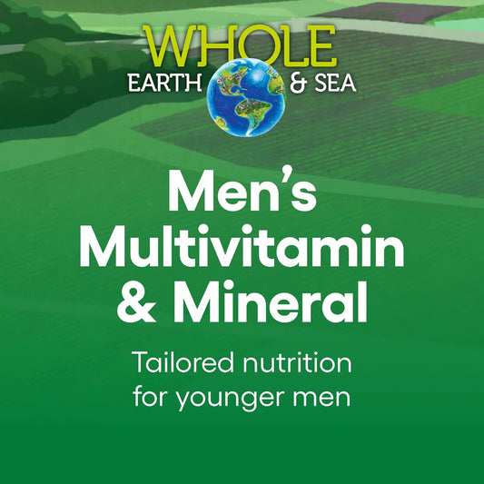 Natural Factors, Men's Multivitamin & Mineral, 1 Serving Contains Nutrition Equivalent to ½  of Veggies, 120 Count (Pack of 1)