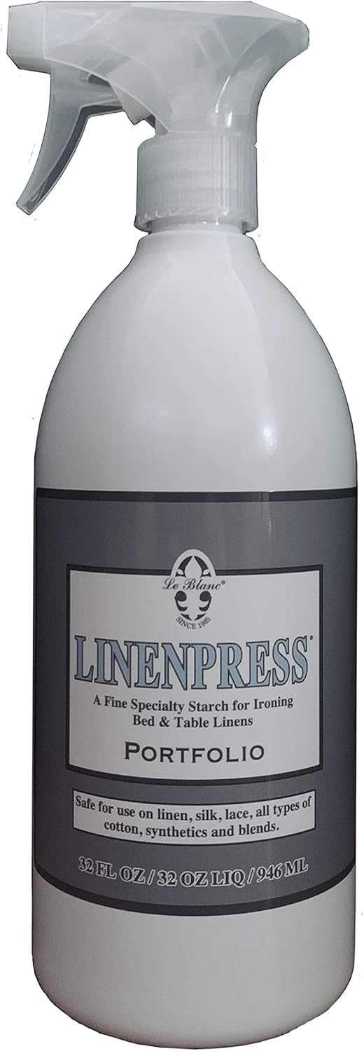 Le Blanc® Lavender Linenpress® – Luxury Starch Alternative For Pressing Fabrics- 32 Oz. (1 Pack) : Health & Household